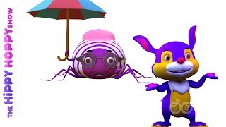 Itsy Bitsy Spider I 3D Nursery Rhymes for Kids and Children I Baby Songs   Hippy Hoppy [upl. by Stearne]