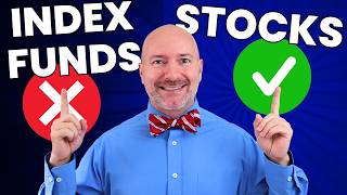 Index Funds vs Stocks Returns  Which Should YOU Buy [upl. by Eittod]