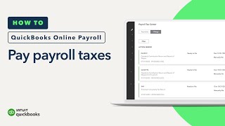 How to pay payroll taxes in QuickBooks Online Payroll [upl. by Eada670]