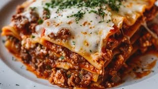 Lasagna Recipe  Doughy Dreams  Italian food [upl. by Vaden891]