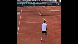 Baseline highlights from the Laslo Djere amp Corentin Moutet ❤️💥💪💯😉 [upl. by Keary303]