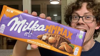 Milka Mmmax mit gerösteter Mandel aus Portugal im Test [upl. by Tihw727]