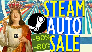 OPA GRATUIDADES na STEAM permanentes e PROMOÇÃO de TRANSPORTES com até 80 de DESCONTO [upl. by Hnilym]