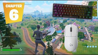 SteelSeries Apex Pro Mini 😴Fortnite Solo Gameplay 🏆 Satisfying Keyboard  240 FPS 4K [upl. by Ofella]