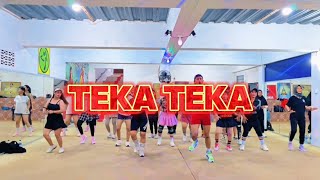 TEKA TEKA  DJ SNAKE  EDM  CHOREO BY ZIN FITRIE NTIE  ZIN PDK  BALIKPAPAN [upl. by Ahsined]