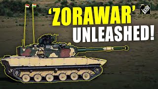 Indian Light Tank ‘Zorawar’ set to boost Indian army’s might DRDO conducts successful field trials [upl. by Darcey]