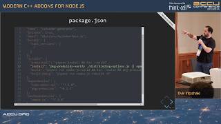 Modern C Addons for Nodejs  Dvir Yitzchaki  ACCU 2024 [upl. by Labana]