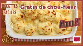 La recette du gratin de chou fleur un délice [upl. by Arzed]