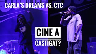 CARLAS DREAMS VS CTC  CINE A CASTIGAT [upl. by Anaes918]