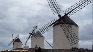 👑 Castillo y Molinos de Consuegra Toledo consuegra castillos molinosdeviento [upl. by Lipfert763]