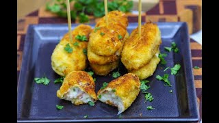 Ham croquettes [upl. by Ulund]