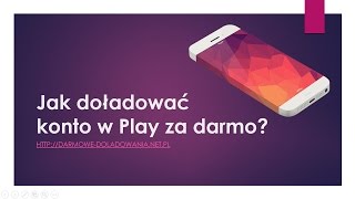 Jak za darmo doładować konto w sieci Play odbierz 50zł [upl. by Neva577]