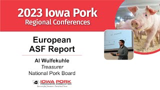 2023 Regional Conferences European African Swine Fever Report [upl. by Marilee]