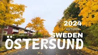 ÖSTERSUND WELCOME AUTUMN 2024  4K CITY DRIVE TOUR [upl. by Cordalia406]