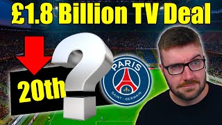 Can a 18 Billion TV Deal Relegate PSG  FM23 Experiment [upl. by Wetzell]