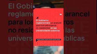 ▶️ El gobierno LE EMPEZARÁ A COBRAR A LOS EXTRANJEROS en la Universidad short [upl. by Wight]