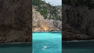 View above secluded beach near Alcudia in Majorca [upl. by Posehn]