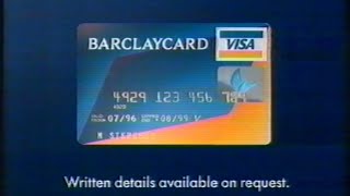 Barclaycard advert  Broadcast 4th November 1998 Channel 4 UK [upl. by Trembly768]