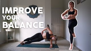 Exercises to Improve Balance for Dance Followalong  25DaysOfTechnique DAY 4 [upl. by Ambrosia]