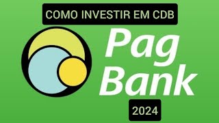 Como investir no CDB PagBank [upl. by Adnema782]