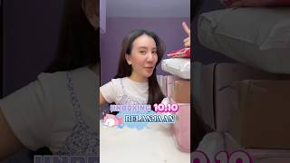 UNBOXING PAKET 1010  Kalian belanja apa aja  shorts haul [upl. by Alisia]