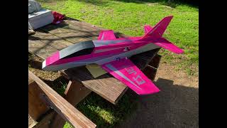 EASY JET 64mm EDF BUILD AND FLIGHT [upl. by Tillio896]