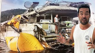 THE REALITY of buying a HURRICANE DAMAGED BOAT 👀  Episode 253 [upl. by Zigrang]