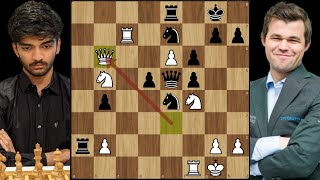 The Day When Gukesh Becomes The Youngest Ever to Defeat Magnus Carlsen  Aim Chess 2022  Telugu [upl. by Gabriell961]