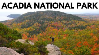 36 Hours in Acadia National Park Beehive Trail Jordon Pond Cadillac Mountain Sunrise amp More [upl. by Thetis490]