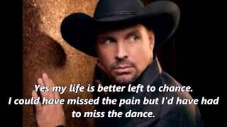 Garth Brooks  The Dance With Lyrics [upl. by Tloc]