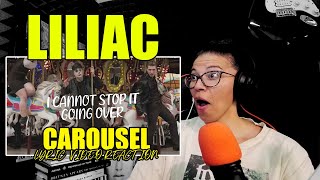 LILIAC  Carousel  Lyric Video Reaction [upl. by Meek]