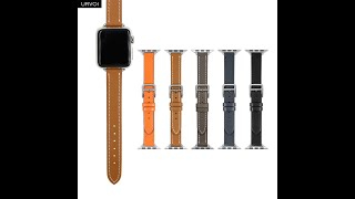 URVOI Apple Watch Attelage Single Tour leather band [upl. by Huldah]