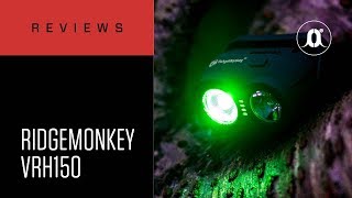 CARPologyTV  RidgeMonkey VRH150 USB Rechargeable Headtorch Review [upl. by Rubina]