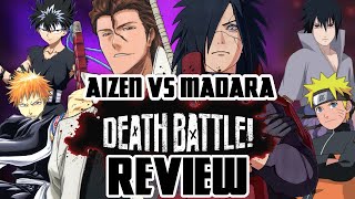 Madara VS Aizen DEATH BATTLE Review [upl. by Wolfram]