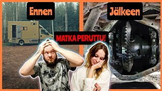 ASUNTOAUTO RIKKI MATKA PERUTTU Vanlife Suomi [upl. by Rachelle]