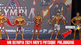 Ryan Terry Again 🏅😰  Mens Physique Prejudging  Mr Olympia 2024 [upl. by Atteoj]