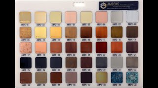 AMSONS METAL PRODUCTS COATINGDUBAICOLOR SAMPLES dubai reels shorts shortvideo short [upl. by Natsyrk]