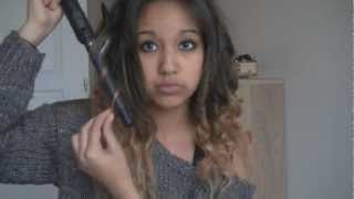 Tutoriel coiffure n°1  Des jolies boucles avec un fer à boucler ♡ [upl. by Anirav]