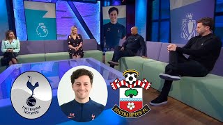 Tottenham vs Southampton 21 Ryan Mason Gets His First Win As Youngest Manager PL🔥 Ian Wright Review [upl. by Airot]