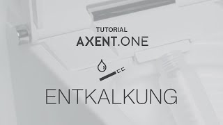 AXENTONE Dusch WC  Systemspülung amp Entkalkung [upl. by Arymahs]