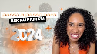 como ser au pair na europa em 2024  o passo a passo  todos os países disponíveis ✈️🌍 [upl. by Terrijo98]