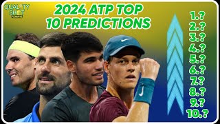 🎾2024 ATP Top 10 Ranking Prediction [upl. by Isidora611]