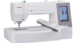 AcuFil Quilting on the Janome MC550ELE [upl. by Pacifa]