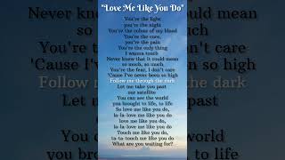 quotLovemelikeyoudoquotEllieGouldingRequestedsonglyricsytshortsLovemelikeyoudo [upl. by Elram21]