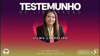 Testemunho de Libertação Espiritual do Mundo do Ocultismo  Vilma Laudelino  050419 Mensagem [upl. by Bremen]