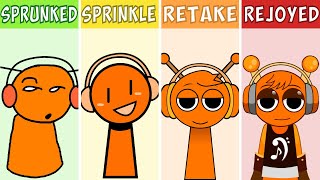 Incredibox Sprunki ALL SOUNDS  Sprunked VS Sprinkle VS Retake VS Rejoyed [upl. by Notsgnal219]