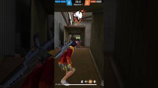 1 vs 2 in knife shorts freefire freefireonetapgameplayinlonewolfmode garenafreefire [upl. by Skvorak569]