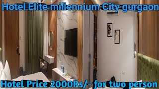 Hotel Elite millennium City gurgaon near to huda metro stationmillennium City gurgaon hotel [upl. by Giraldo]