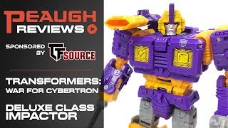 Video Review Transformers War for Cybertron SIEGE  Deluxe IMPACTOR [upl. by Celik518]