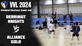 2024 VVL SLM1 Derrimut Knights VS Alliance Gold [upl. by Mallen]